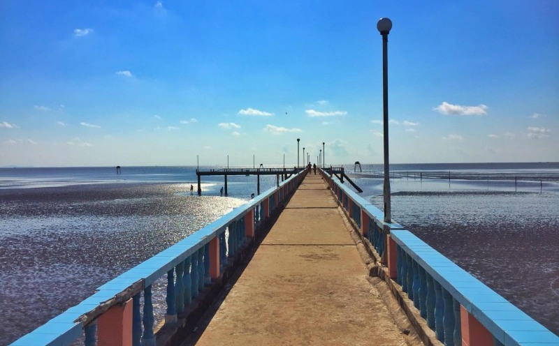 Biển Tân Thành Gò Công Tiền Giang