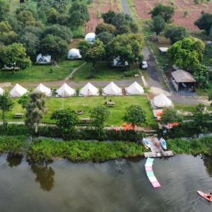 Du lịch hồ Trị An